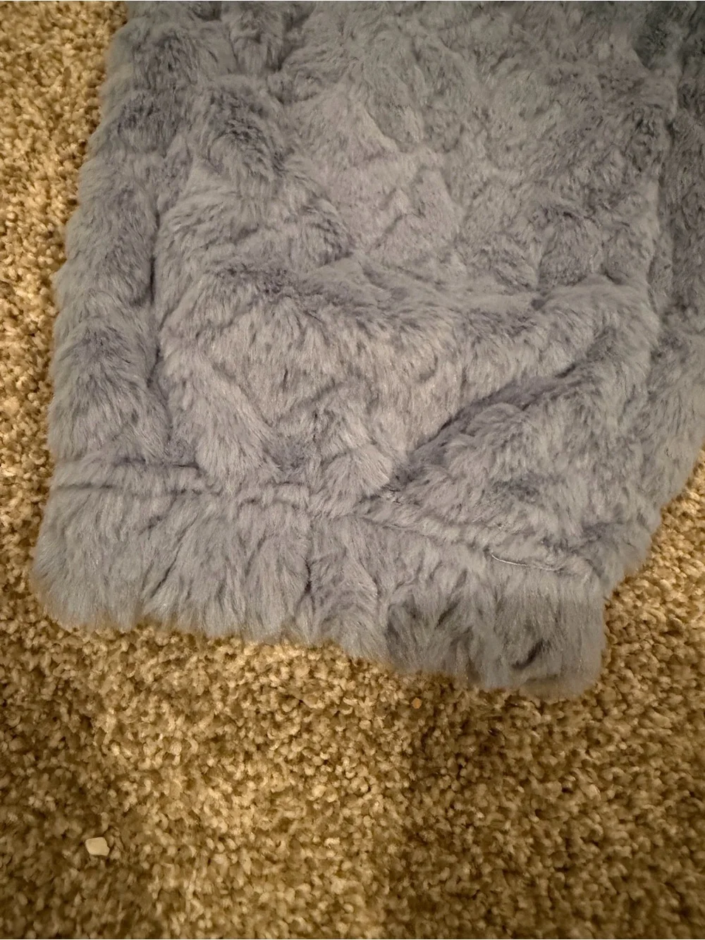 No Boundaries Plush Quilted Blue Pajama‎ Pants